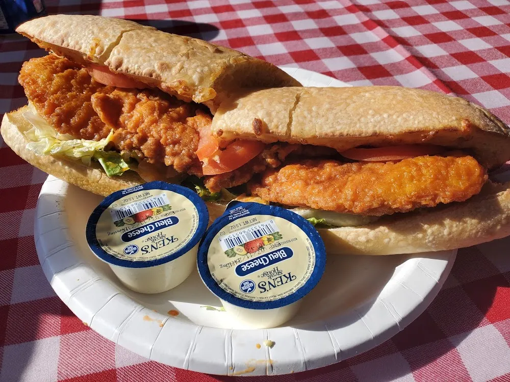 Buffalo Chicken Finger Sub